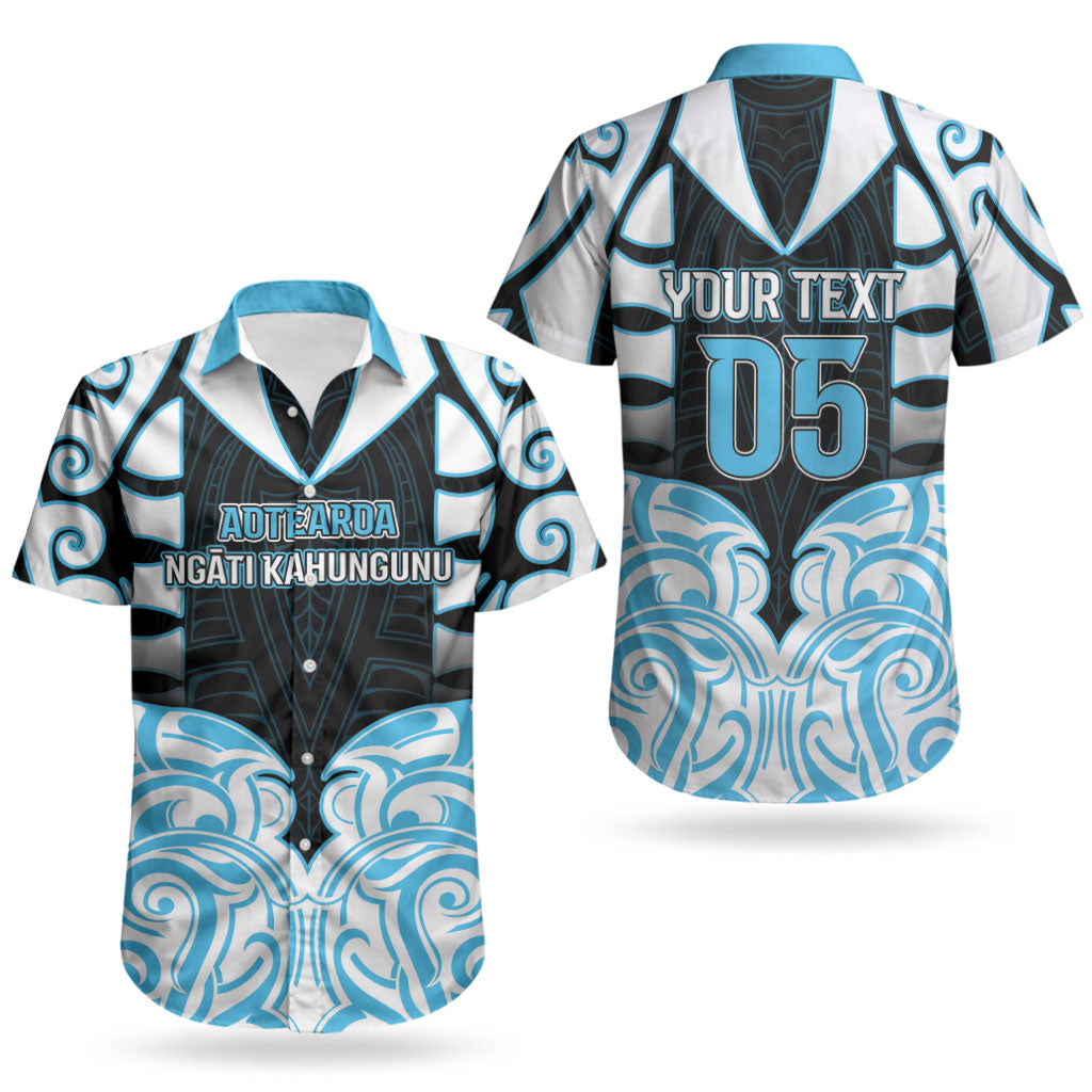 Custom Aotearoa Ngati Kahungunu Couples Matching Off Shoulder Maxi Dress and Hawaiian Shirt New Zealand Traditional Maori Pattern