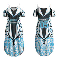 Custom Aotearoa Ngati Kahungunu Couples Matching Summer Maxi Dress and Hawaiian Shirt New Zealand Traditional Maori Pattern