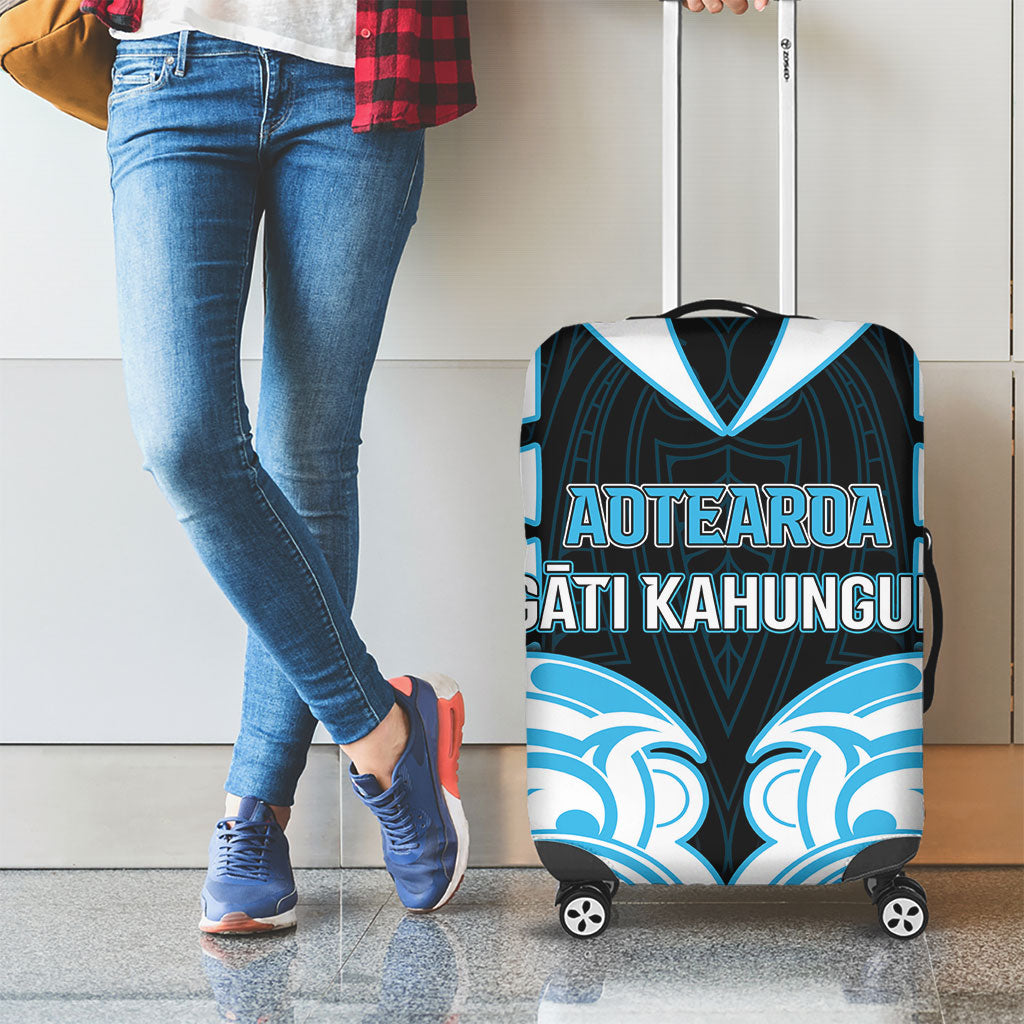 Aotearoa Ngati Kahungunu Luggage Cover New Zealand Traditional Maori Pattern