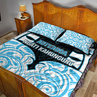 Aotearoa Ngati Kahungunu Quilt Bed Set New Zealand Traditional Maori Pattern