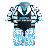 Custom Aotearoa Ngati Kahungunu Rugby Jersey New Zealand Traditional Maori Pattern