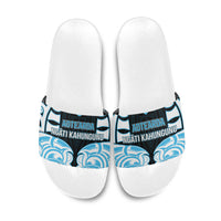 Aotearoa Ngati Kahungunu Slide Sandals New Zealand Traditional Maori Pattern