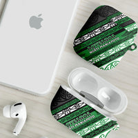 Aotearoa Ngati Maniapoto AirPods Case New Zealand Maori Tribal Fern Pattern