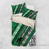Aotearoa Ngati Raukawa Bedding Set New Zealand Maori Tribal Fern Pattern