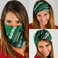 Aotearoa Ngati Raukawa Neck Gaiter New Zealand Maori Tribal Fern Pattern