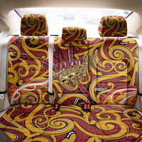 Aotearoa Waikato Tainui Back Car Seat Cover Maori Tribal Pattern Koru Motif