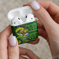 Cook Islands Christmas AirPods Case Santa Riding Flying Fish DT05 - Polynesian Pride