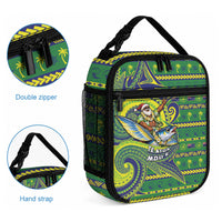 Cook Islands Christmas Lunch Bag Santa Riding Flying Fish DT05 - Polynesian Pride