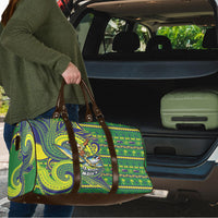 Cook Islands Christmas Travel Bag Santa Riding Flying Fish DT05 - Polynesian Pride