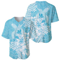 Hawaii Kanaka Maoli Baseball Jersey Polynesian Turtle Tattoo