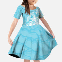 Hawaii Kanaka Maoli Family Matching Summer Maxi Dress and Hawaiian Shirt Polynesian Turtle Tattoo