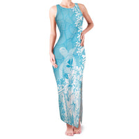 Hawaii Kanaka Maoli Family Matching Tank Maxi Dress and Hawaiian Shirt Polynesian Turtle Tattoo