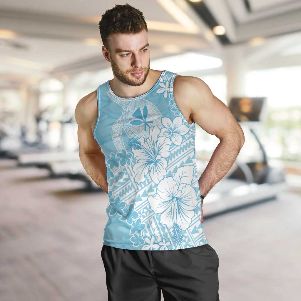 Hawaii Kanaka Maoli Men Tank Top Polynesian Turtle Tattoo