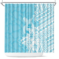 Hawaii Kanaka Maoli Shower Curtain Polynesian Turtle Tattoo