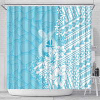 Hawaii Kanaka Maoli Shower Curtain Polynesian Turtle Tattoo