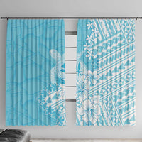 Hawaii Kanaka Maoli Window Curtain Polynesian Turtle Tattoo