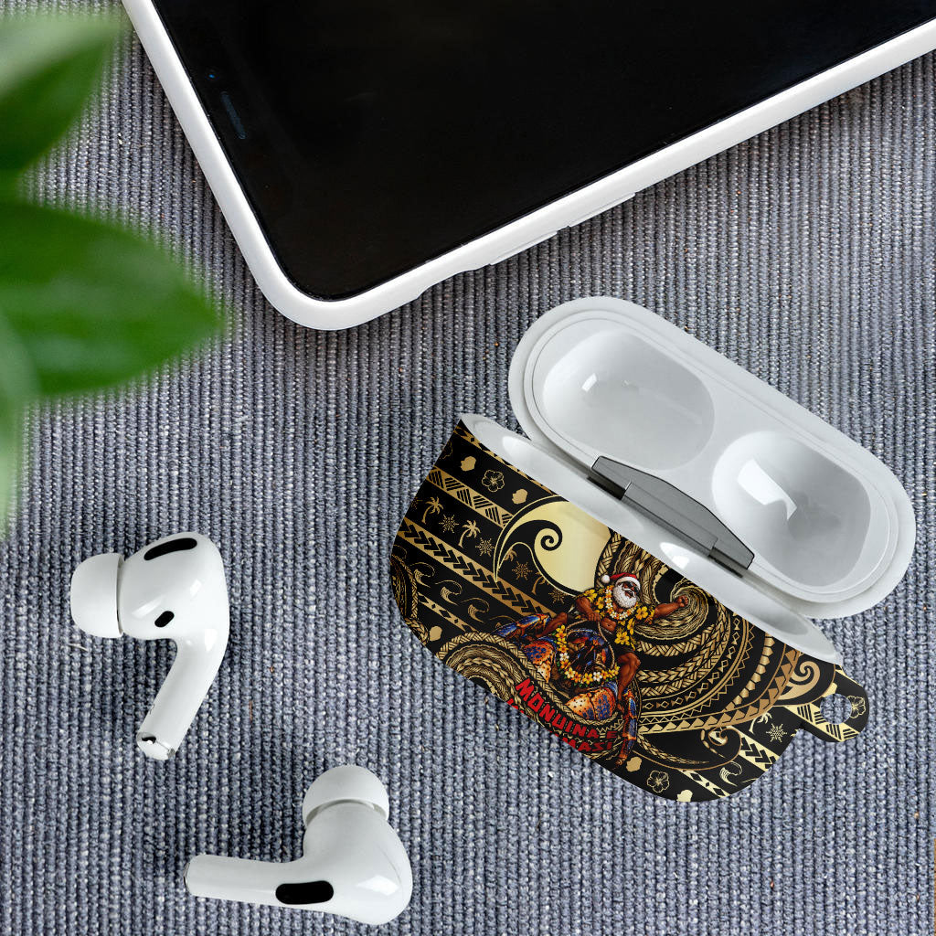 Niue Christmas AirPods Case Santa Riding Coconut Crab DT05 - Polynesian Pride