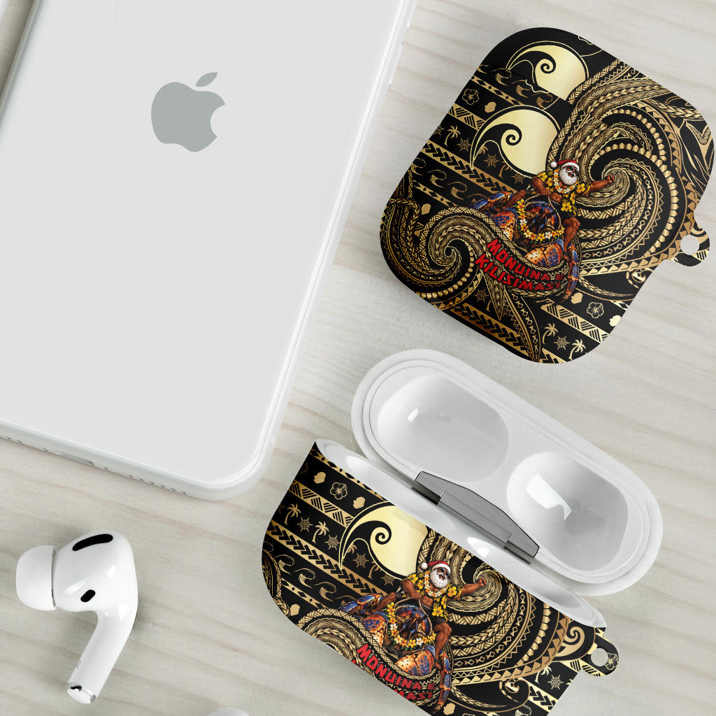 Niue Christmas AirPods Case Santa Riding Coconut Crab DT05 - Polynesian Pride