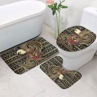 Niue Christmas Bathroom Set Santa Riding Coconut Crab DT05 - Polynesian Pride