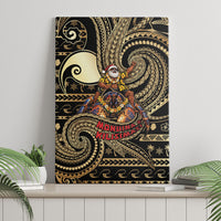 Niue Christmas Canvas Wall Art Santa Riding Coconut Crab DT05 - Polynesian Pride