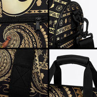 Niue Christmas Duffle Bag Santa Riding Coconut Crab DT05 - Polynesian Pride