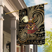 Niue Christmas Garden Flag Santa Riding Coconut Crab
