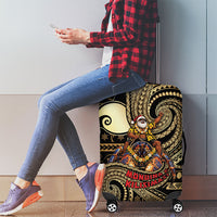 Niue Christmas Luggage Cover Santa Riding Coconut Crab DT05 - Polynesian Pride