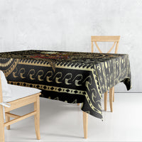 Niue Christmas Tablecloth Santa Riding Coconut Crab DT05 - Polynesian Pride