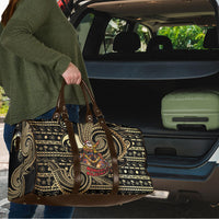 Niue Christmas Travel Bag Santa Riding Coconut Crab DT05 - Polynesian Pride