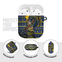 Tokelau Christmas AirPods Case Santa Riding Sea Turtle DT05 - Polynesian Pride