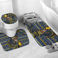 Tokelau Christmas Bathroom Set Santa Riding Sea Turtle