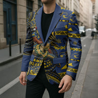 Tokelau Christmas Blazer Santa Riding Sea Turtle