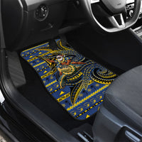 Tokelau Christmas Car Mats Santa Riding Sea Turtle DT05 - Polynesian Pride