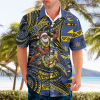 Tokelau Christmas Hawaiian Shirt Santa Riding Sea Turtle DT05 - Polynesian Pride
