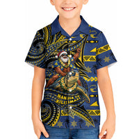 Tokelau Christmas Hawaiian Shirt Santa Riding Sea Turtle DT05 - Polynesian Pride