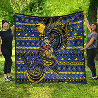 Tokelau Christmas Quilt Santa Riding Sea Turtle