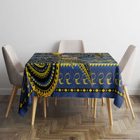 Tokelau Christmas Tablecloth Santa Riding Sea Turtle