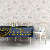 Tokelau Christmas Tablecloth Santa Riding Sea Turtle