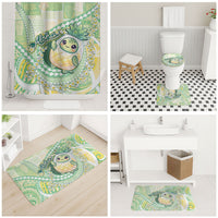 Hawaii Pineapple Bathroom Set Cute Cosplay Turtle Plumeria Spiral DT05 - Polynesian Pride