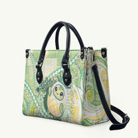 Hawaii Pineapple Leather Bag Cute Cosplay Turtle Plumeria Spiral DT05 Mint - Polynesian Pride