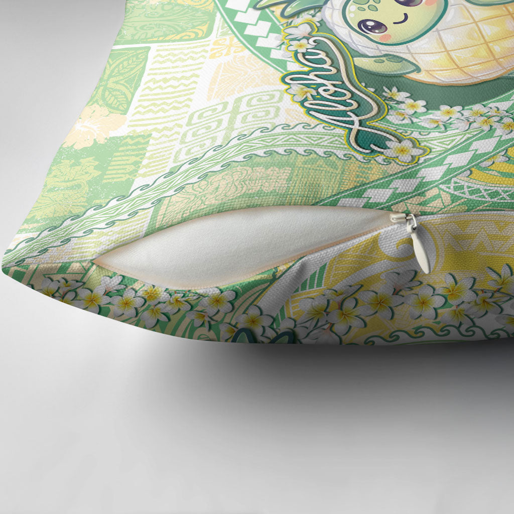Hawaii Pineapple Pillow Cover Cute Cosplay Turtle Plumeria Spiral DT05 - Polynesian Pride