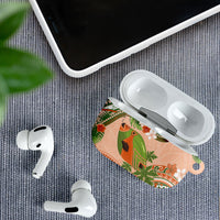 Hawaii Papaya AirPods Case Cute Cosplay Humuhumu Fish Plumeria Waves DT05 - Polynesian Pride