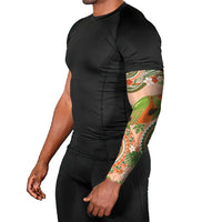 Hawaii Papaya Arm Sleeves Cute Cosplay Humuhumu Fish Plumeria Waves DT05 - Polynesian Pride