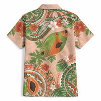 Hawaii Papaya Hawaiian Shirt Cute Cosplay Humuhumu Fish Plumeria Waves DT05 - Polynesian Pride