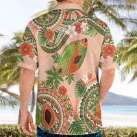 Hawaii Papaya Hawaiian Shirt Cute Cosplay Humuhumu Fish Plumeria Waves DT05 - Polynesian Pride
