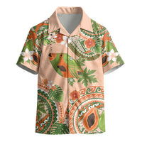 Hawaii Papaya Kid Hawaiian Shirt Cute Cosplay Humuhumu Fish Plumeria Waves DT05 - Polynesian Pride