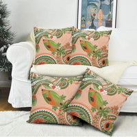 Hawaii Papaya Pillow Cover Cute Cosplay Humuhumu Fish Plumeria Waves DT05 - Polynesian Pride