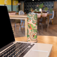 Hawaii Papaya Skinny Tumbler Cute Cosplay Humuhumu Fish Plumeria Waves DT05 - Polynesian Pride