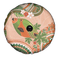 Hawaii Papaya Spare Tire Cover Cute Cosplay Humuhumu Fish Plumeria Waves DT05 - Polynesian Pride