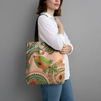 Hawaii Papaya Tote Bag Cute Cosplay Humuhumu Fish Plumeria Waves DT05 - Polynesian Pride